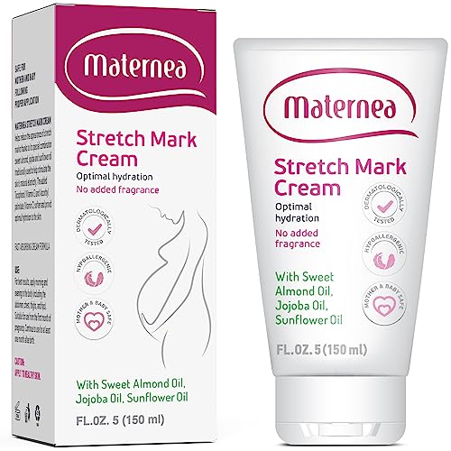 Maternea Stretch Mark Cream – Provides optimal skin hydration and improves its appearance 5 FL. OZ. (150 ml)