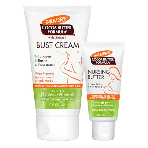Palmer’s Nursing Butter & Bust Cream bundle (Pack of 2)