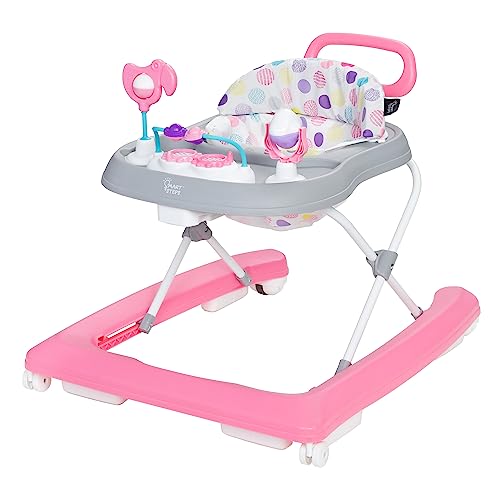 Smart Steps Plus 2-in-1 Walker with Deluxe Toys, Orbits Pink