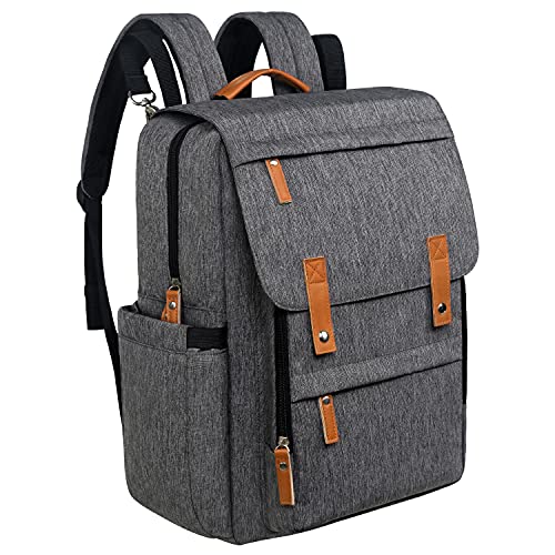 Hap Tim Diaper Backpack for Mom, Large Capacity Baby Diaper Bags for Boys & Girls, Baby Registry Search(1004-DG)