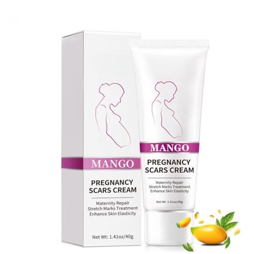 Stretch Mark Cream, Stretch Marks Removal Cream for Pregnancy, Scar Removal Cream Pregnancy Skin Care Cream Helps Prevent And Repair Maternity Stretch Marks Scar 1.41 oz (40g)