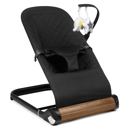 Baby Bouncer Chair – Comfortable Support for Your Little One’s Blissful Moments (Normal, Black)