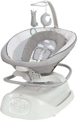 Graco Sense2Soothe 2-in-1 Baby Swing and Portable Rocker with Cry Detection Technology – Sailor