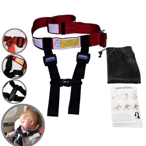 Zoey & Gavin & Co. Airplane Safety Harness for Kids – Toddler Travel Restraint – The Safety Restraint System to Protect Your Child – Airplane Seat Belt Accessories for Child Travel