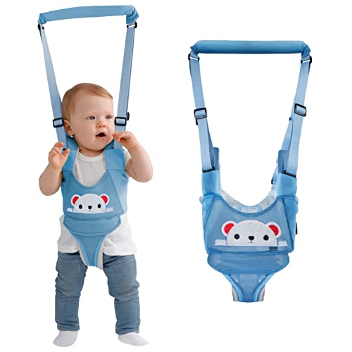 Watolt Baby Walking Harness – Handheld Kids Walker Helper – Toddler Infant Walker Harness Assistant Belt – Child Baby Walk Learning Help Support Assist Trainer Tool – for 7-24 Month Old