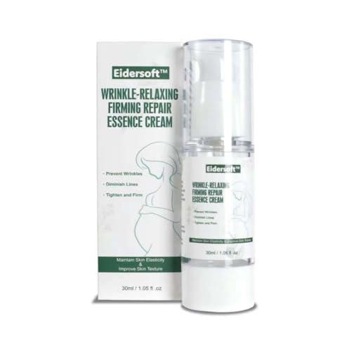 Eidersoft Wrinkle-Relaxing Firming Repair Essence Cream – Removes Maternity Stretch Marks, Prevents Wrinkles & Fine Lines, Nourishes & Rejuvenates Skin with Safe, Natural Formula